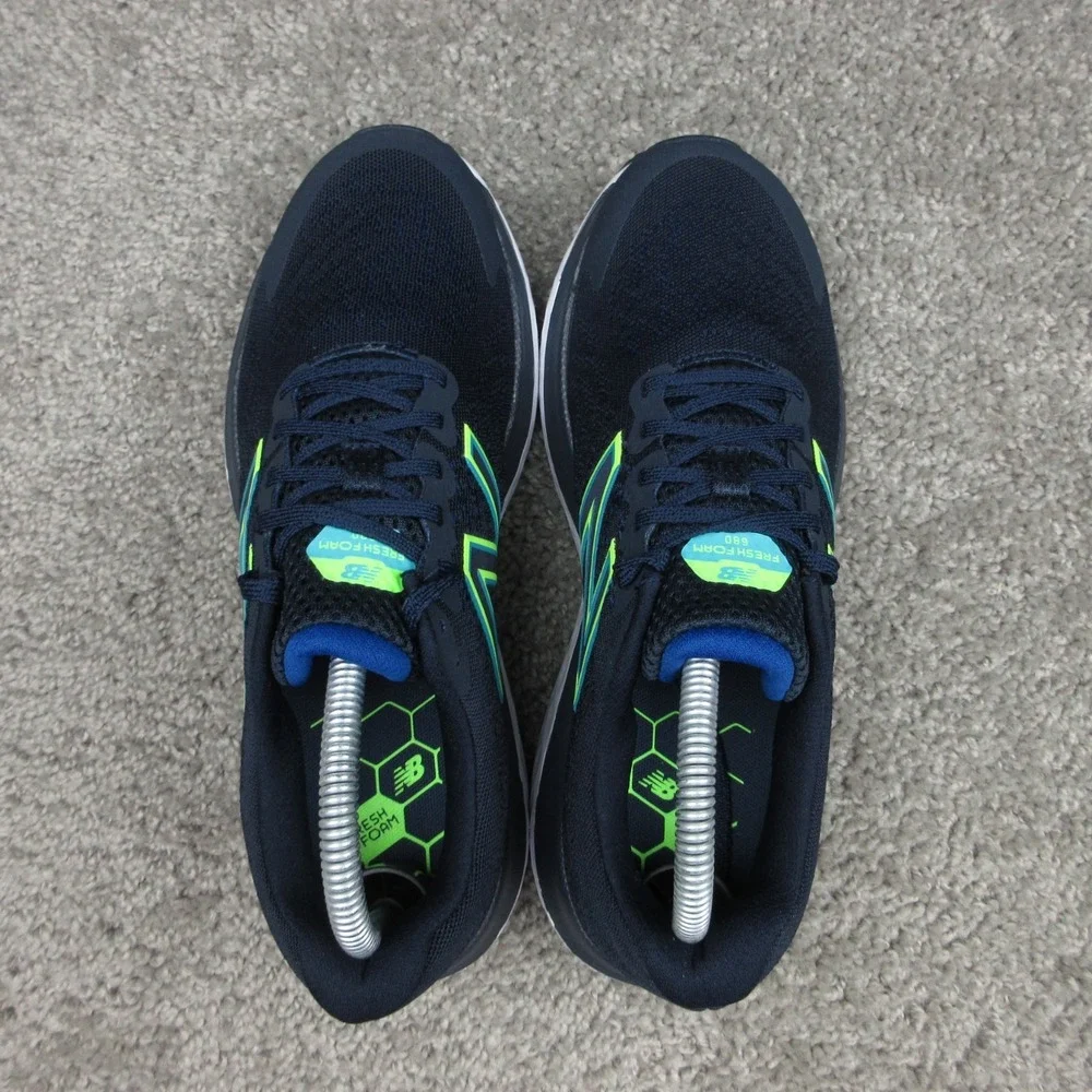 New Balance Sneakers Mens Size 7.5 US Blue Fresh Foam 680 Running Shoes Trainers